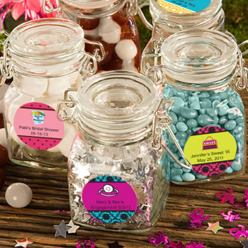 <em>Personalized Expressions Collection</em> Apothecary Jar Favors