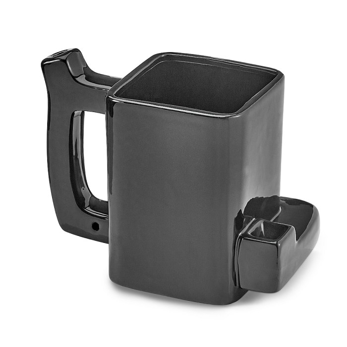 Personalized Roast & Toast mug - black