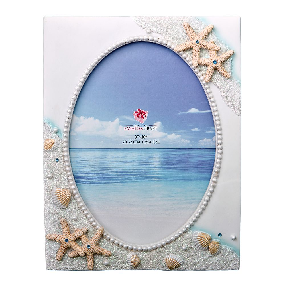 Glorious Hand painted Beach 8 x 10 frame from gifts by Fashioncraft® - Image 5