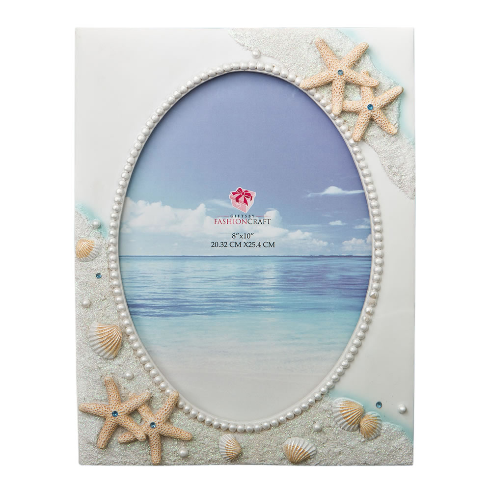 Glorious Hand painted Beach 8 x 10 frame from gifts by Fashioncraft® - Image 6