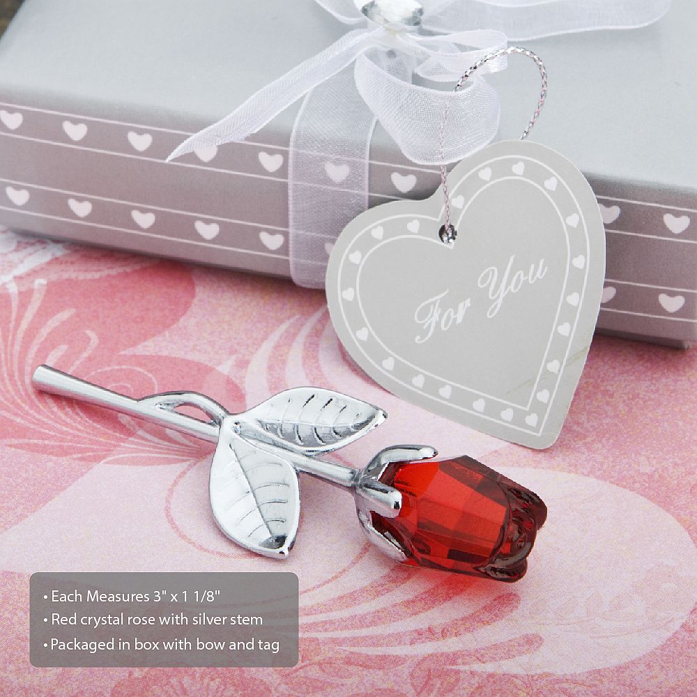 <em>Choice Crystal Collection</em> Red Rose Favors - Image 2
