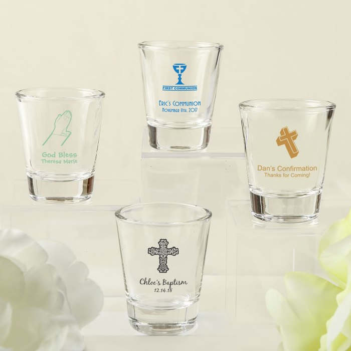 Design your own collection screen printed shot glass from Fashioncraft®