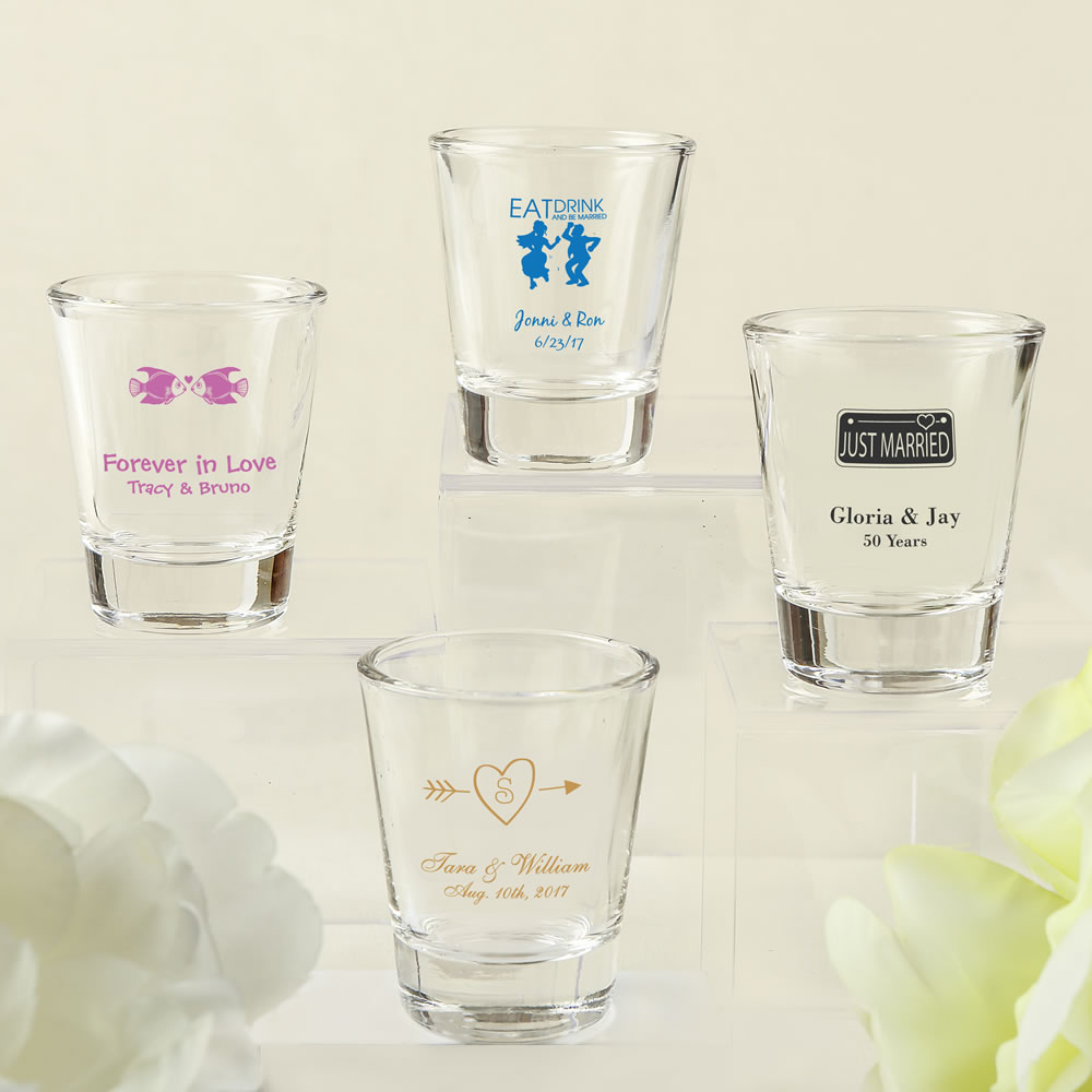 Design your own collection screen printed shot glass from Fashioncraft®