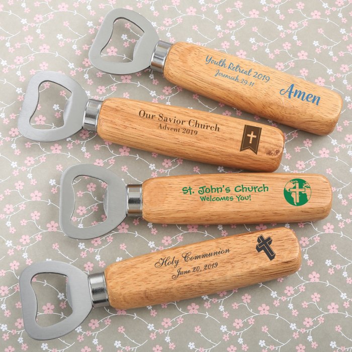Design your own collection Wood handle bottle opener with solid stainless steel top opener
