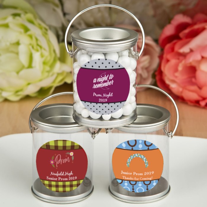 Personalized prom design Collection classic mini paint can