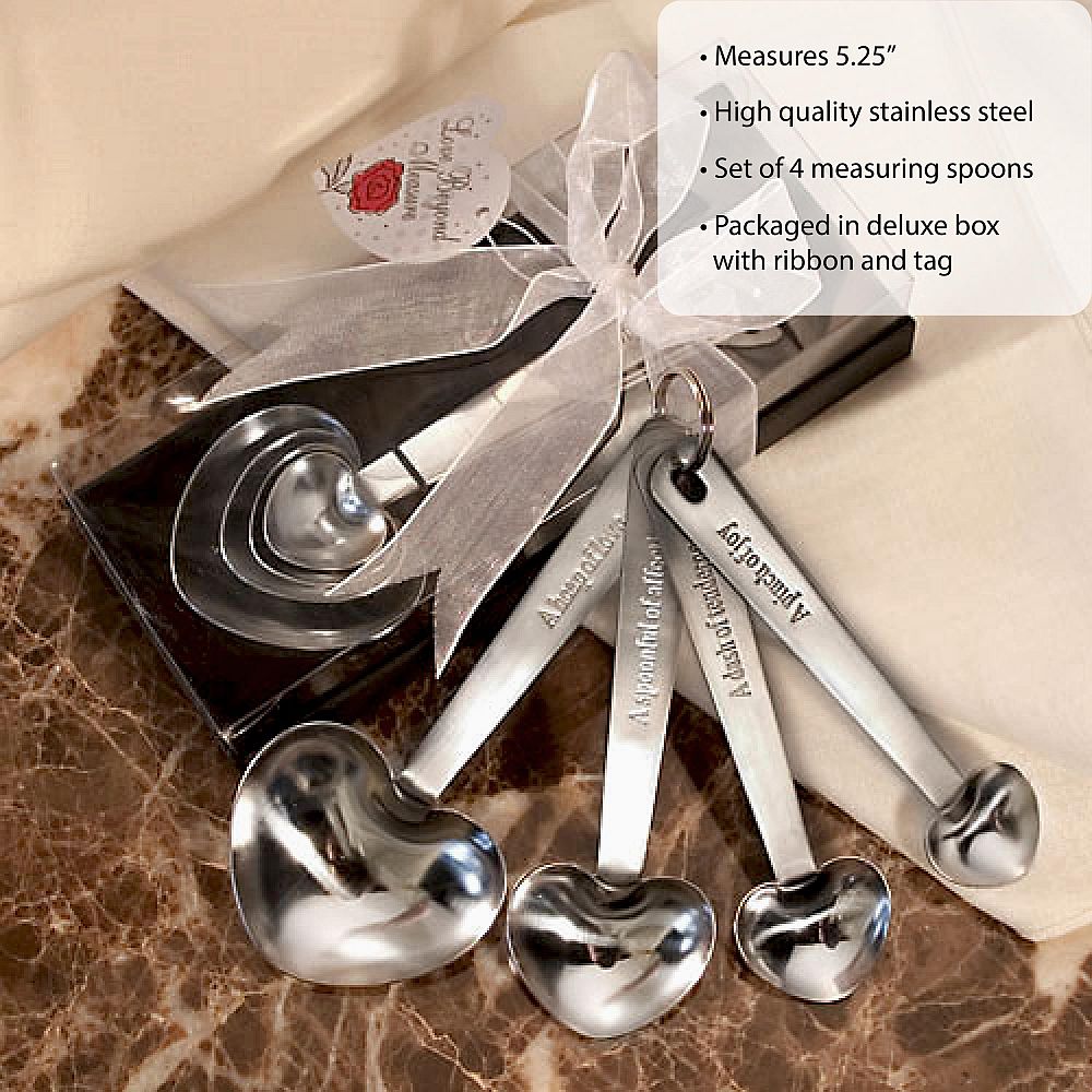 Heart Shaped Measuring Spoons - Image 3