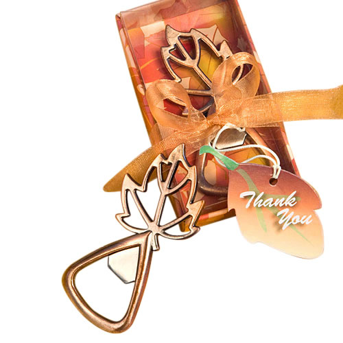 Autumn Magic Collection Leaf Design Bottle Openers - Image 6