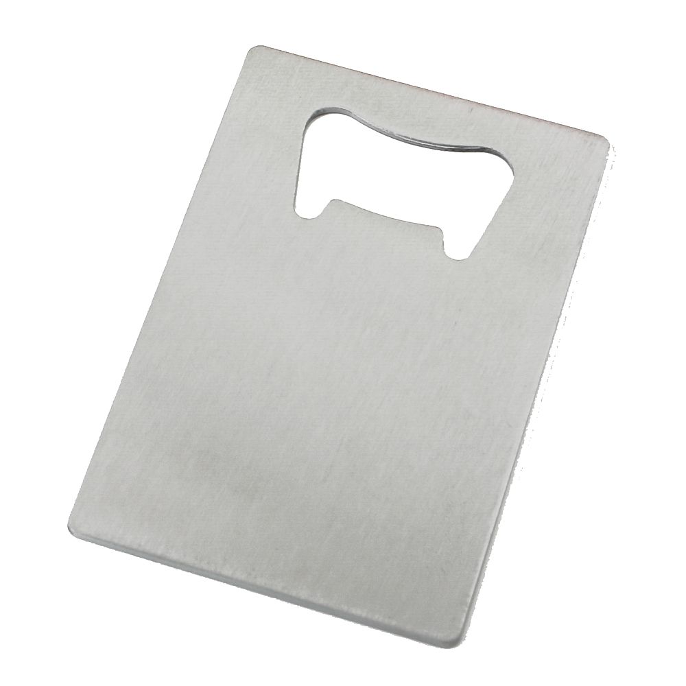 Perfectly Plain Collection - Credit Card stainless steel bottle opener - Image 5