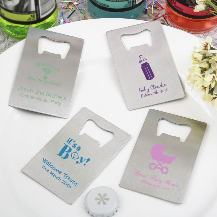Design your own personalized Credit Card stainless steel bottle opener