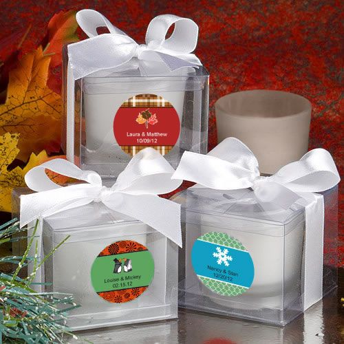 <em>Fashioncraft®'s Personalized Expressions  Collection</em> Candle Favors