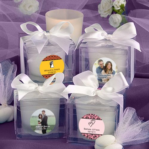 <em>Fashioncraft®'s Personalized Expressions  Collection</em> Candle Favors