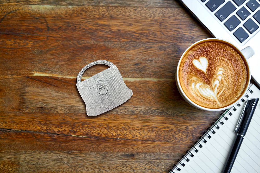 <em>Elegant Reflections Collection</em> Purse Design Mirror Compacts - Image 3