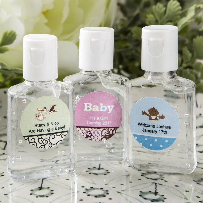 Personalized expressions hand sanitizer favors 30 ml size
