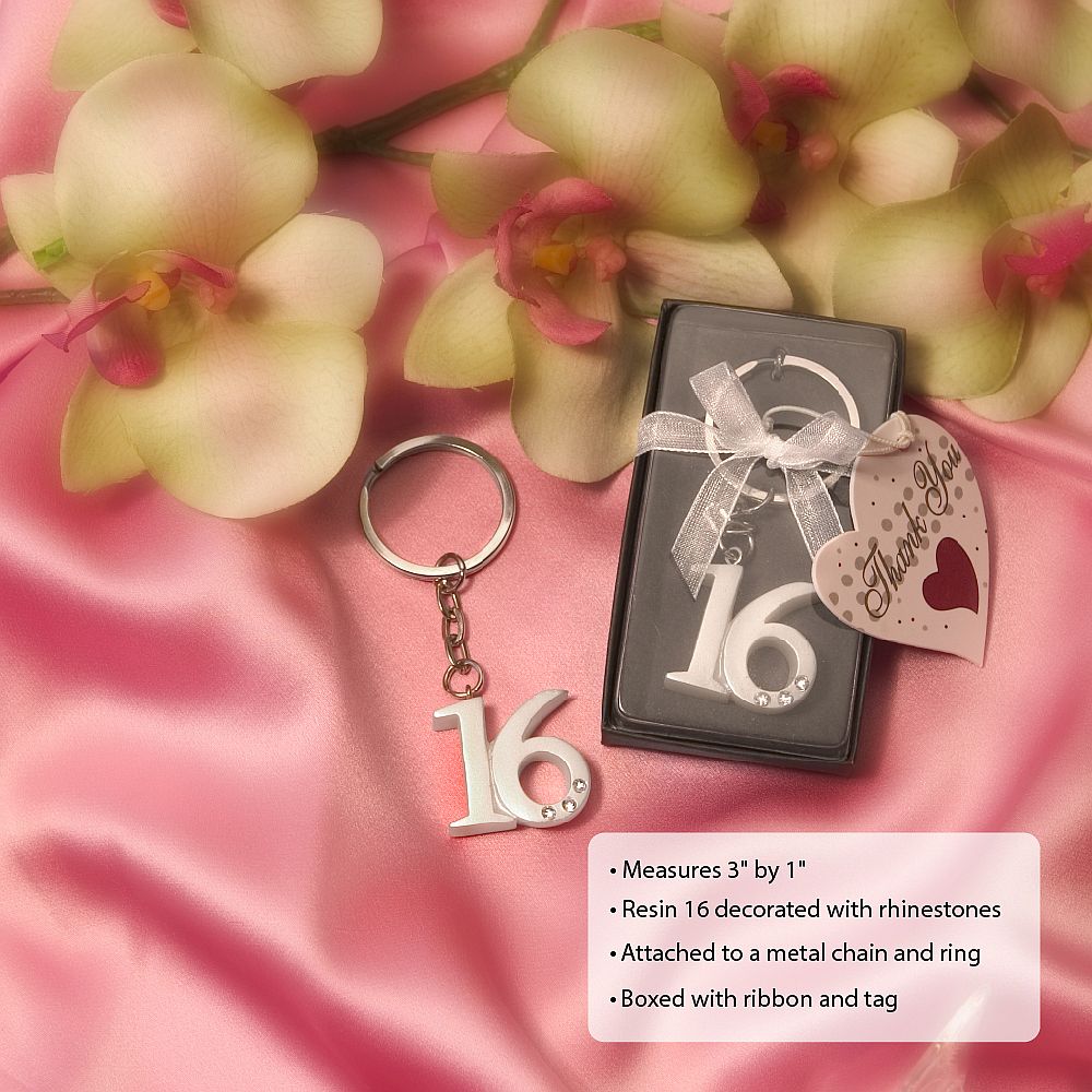 Sweet 16 Key Rings - Image 2