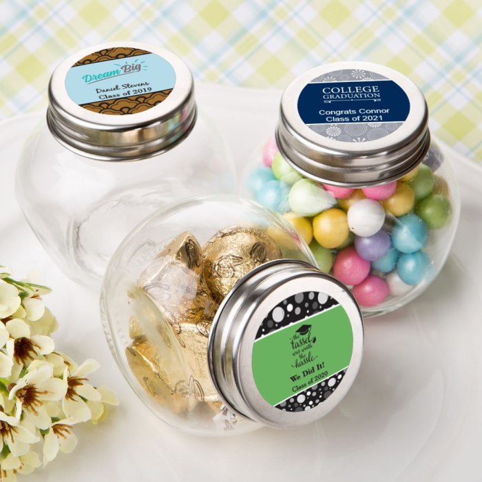 Personalized Glass Jar - Graduation
