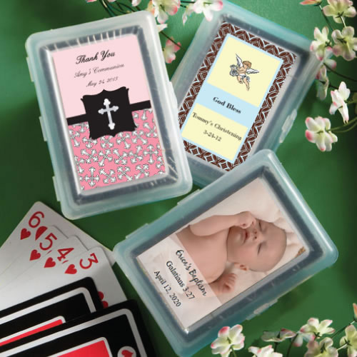<em>Personalized Expressions</em> Playing Card Favors