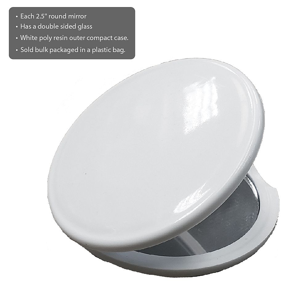<em>Perfectly Plain Collection</em> Mirror Compact Favors - Image 2