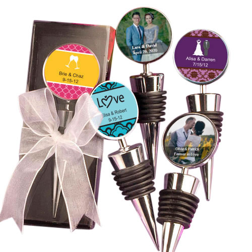 <em>Personalized Expressions Collection</em> Wine Bottle Stopper Favors - Image 2