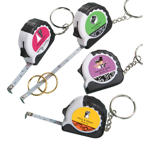 <em>Personalized Expressions Collection</em> Key Chain/Measuring Tape Favors - Image 2