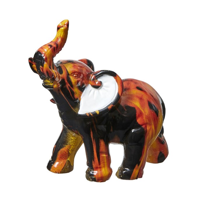 Flame Design Mini Elephant
