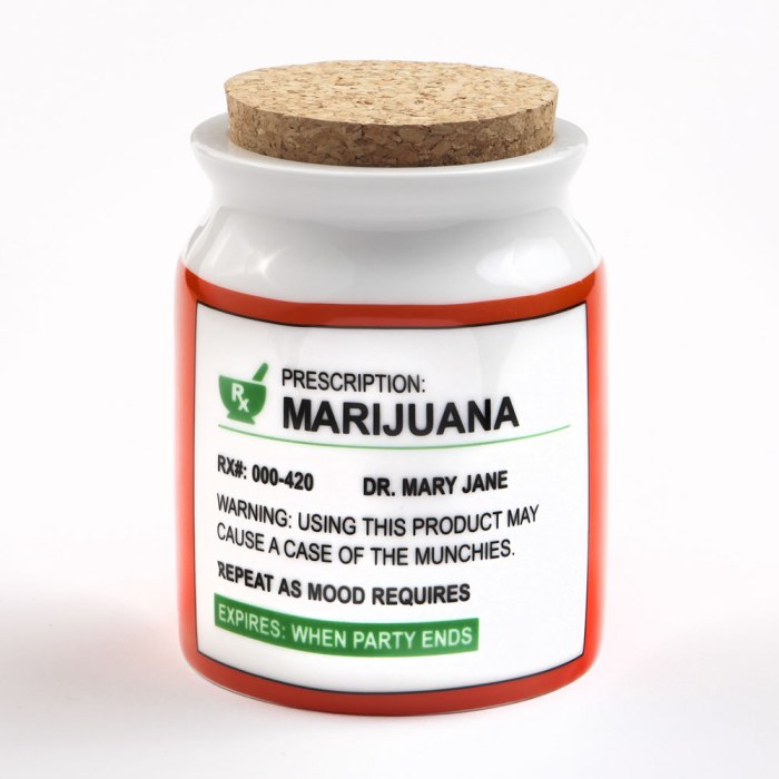 stash jar - prescription - large - from gifts by Fashioncraft&reg;