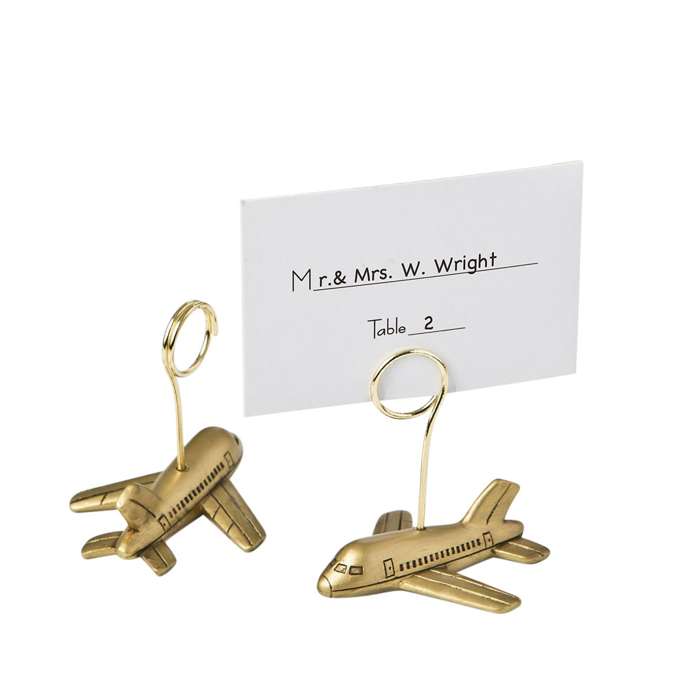 Airplane design placecard or photo holders from Fashioncraft® - Image 6